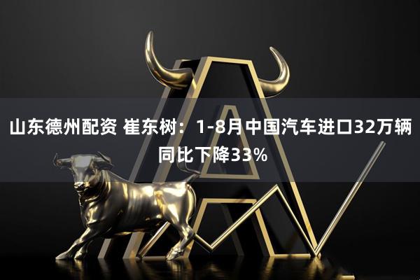 山东德州配资 崔东树：1-8月中国汽车进口32万辆 同比下降33%