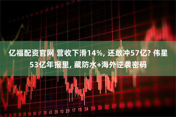 亿福配资官网 营收下滑14%, 还敢冲57亿? 伟星53亿年报里, 藏防水+海外逆袭密码